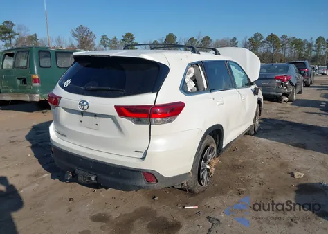 2019 Toyota Highlander Le from USA, damaged, VIN 5TDBZRFH8KS943916